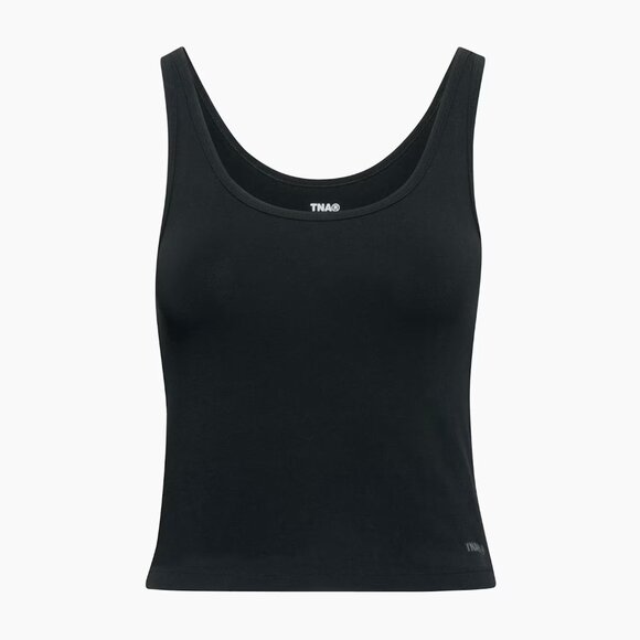 Aritzia/TNA - Hold-it™ Bergman Tank - Black - Size L - Picture 4 of 5